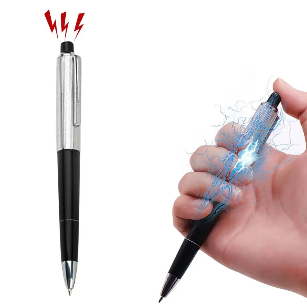 Shock Pen Prank Toy - 1개입 창의적인 전기 충격 펜 장난감