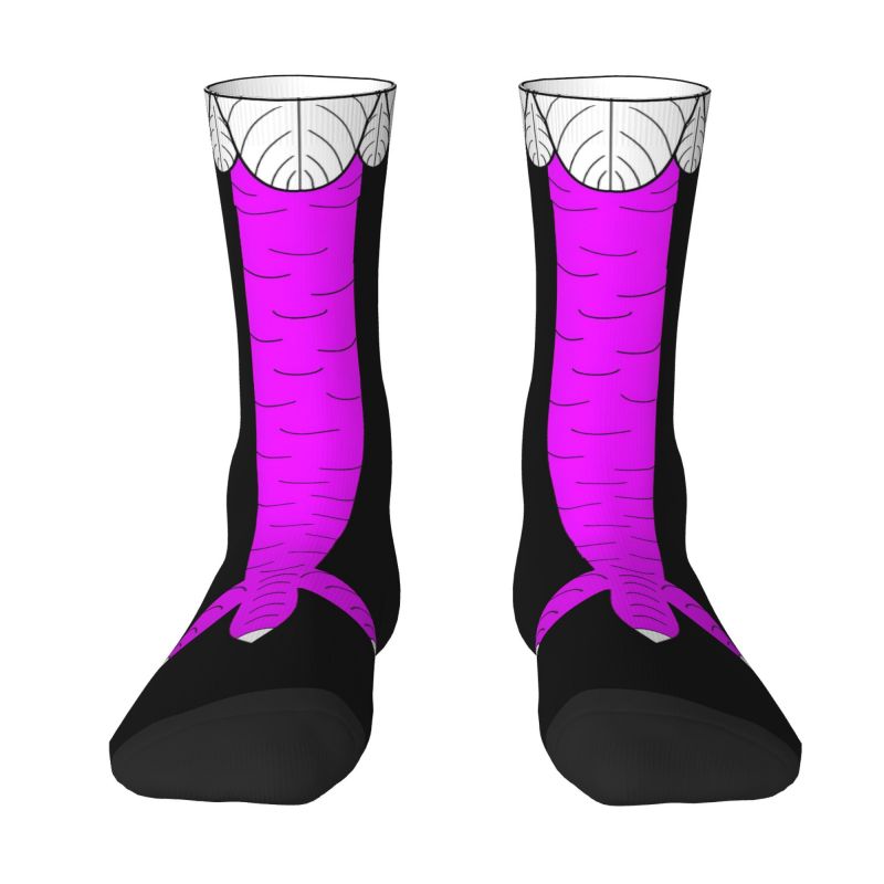 Funny Chicken Leg Socks - 재미있는 닭 다리 드레스 남성 여성을