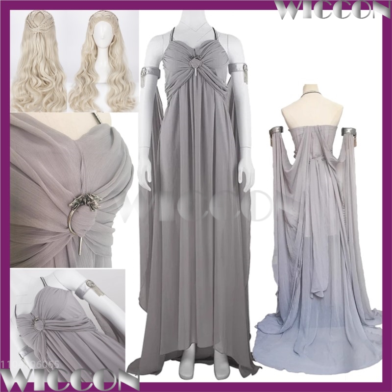 Medieval Renaissance Dress Women - 중세 의식 드레스 Daenerys 여성 드래곤