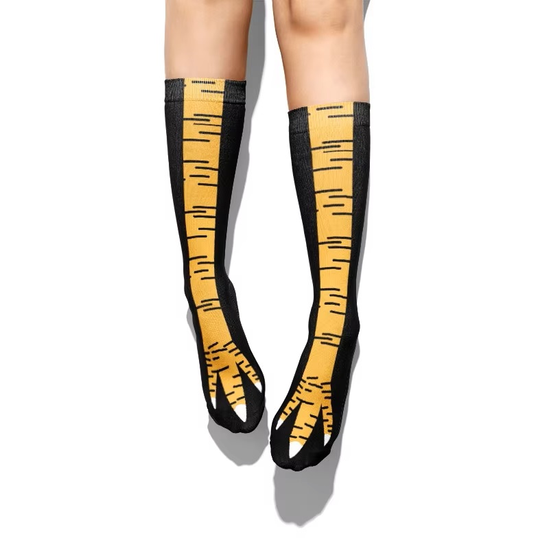 Funny Chicken Leg Socks - 3D 재미있는 크리에이티브 닭 발톱 여성