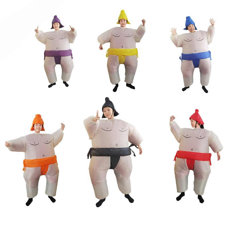 Costumes - 뚱뚱한 남자 스모 레슬링 풍선 의상