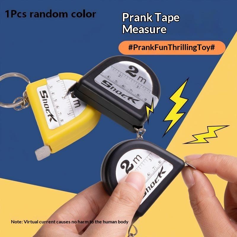 Shock Pen Prank Toy - 전기 충격 줄자 장난감, 측정 기능