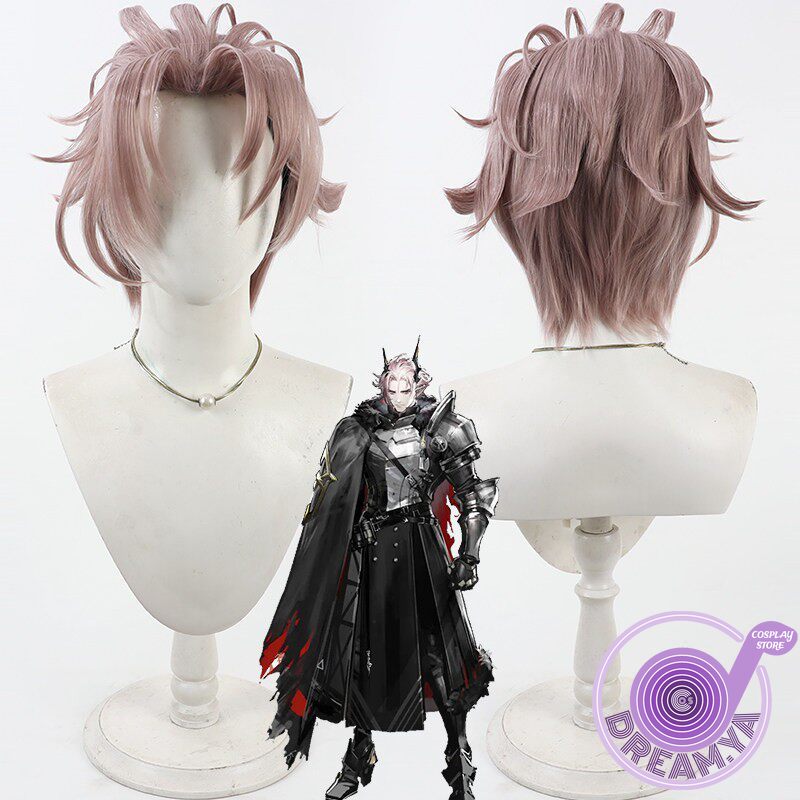 Theresis 코스프레 가발 Arknights 핑크  - Anime Cosplay Wig Heat Resistant 리뷰 및 가격