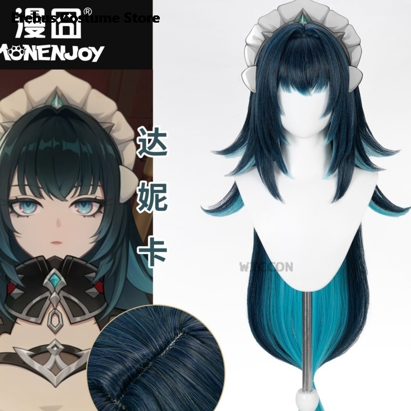 할로윈 겐신 임팩트 다니카 코스프레 가발, 애니메이션  - Anime Cosplay Wig Heat Resistant 리뷰 및 가격