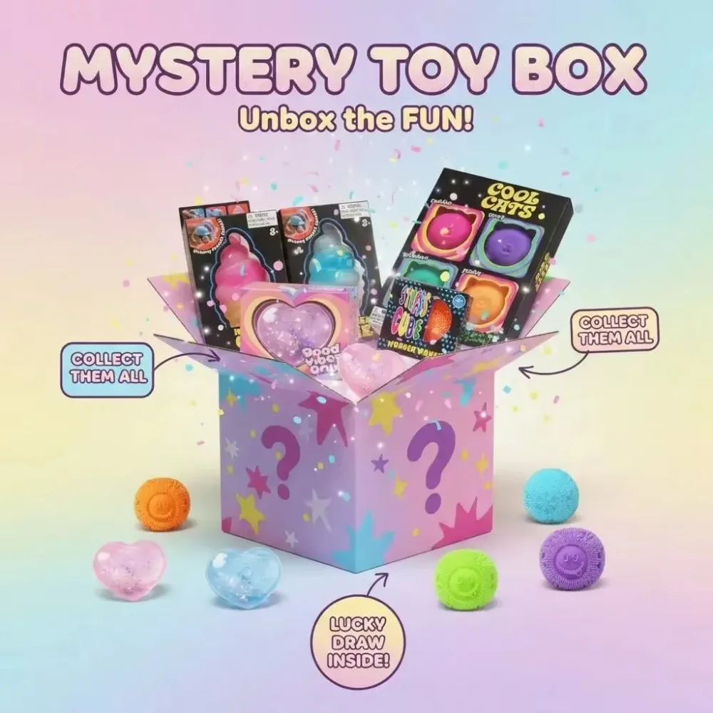 말랑말랑한 미스터리 박스, 슬로우 라이징 피젯 토이 세 - Novelty Gifts 리뷰 및 가격