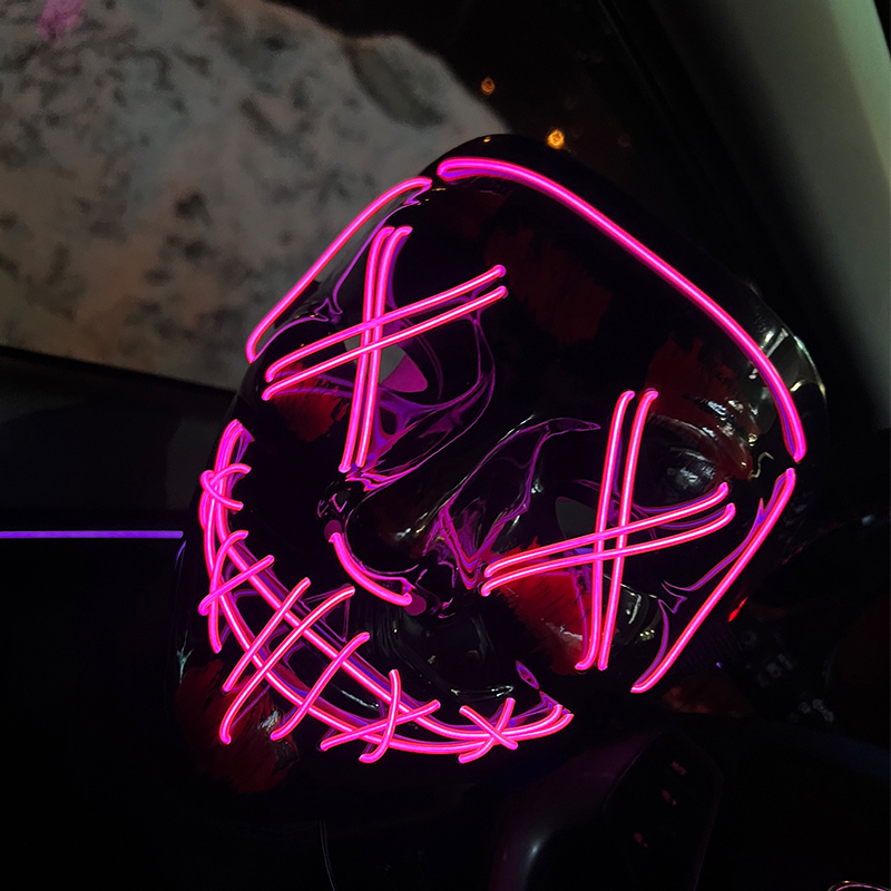 도매 10개 마스크 LED 퍼지 마스크 무선 발광 할로 - Led Purge Mask Halloween 리뷰 및 가격