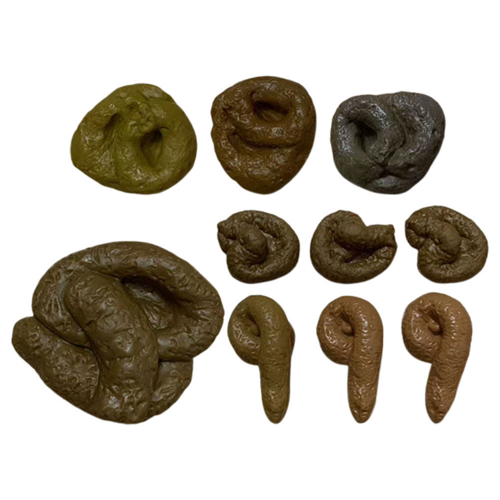 10개입, 실제와 흡사한 가짜 똥 장난용품, 만우절 장 - Fake Poop Gag Gift 리뷰 및 가격