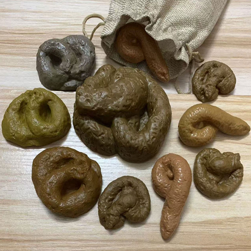 10개입, 실제와 흡사한 가짜 똥 장난용품, 만우절 장 - Fake Poop Gag Gift 리뷰 및 가격
