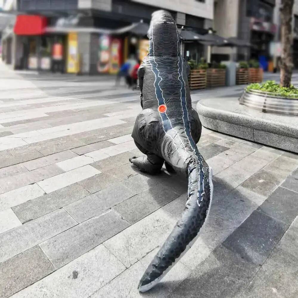 T-REX 성인용 풍선형 핫 벨로시랩터 공룡 의상 애니 - Inflatable Dinosaur Costume Adult 리뷰 및 가격