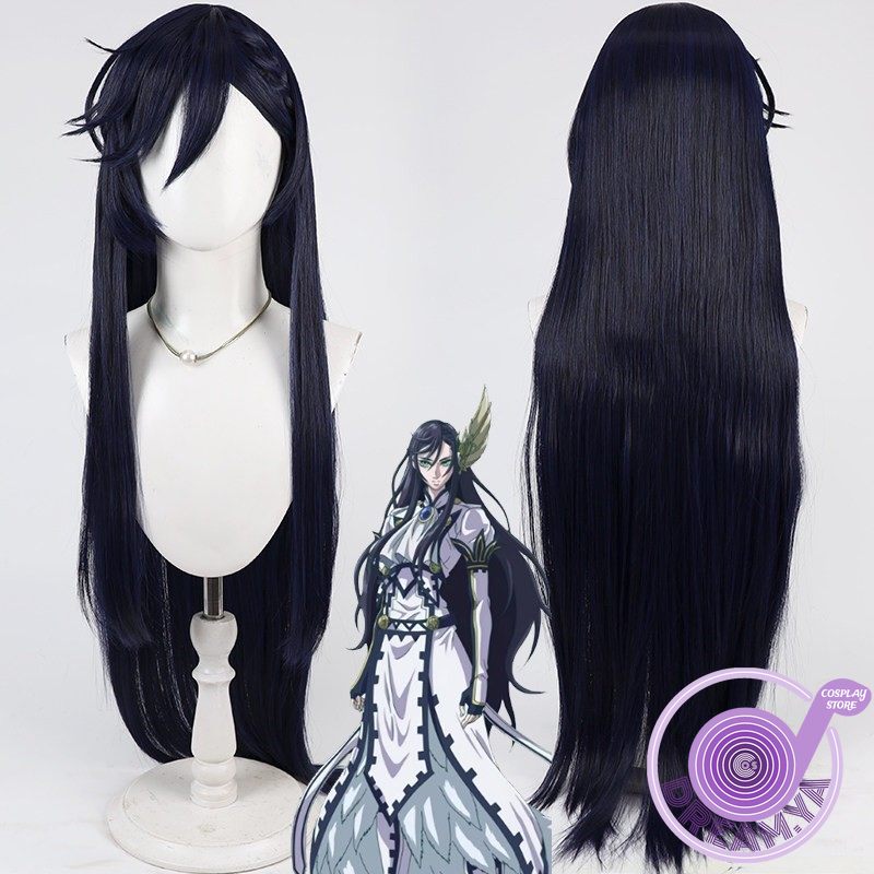 브룬힐데 코스프레 가발 레코드 오브 라그나로크 네이비  - Anime Cosplay Wig Heat Resistant 리뷰 및 가격
