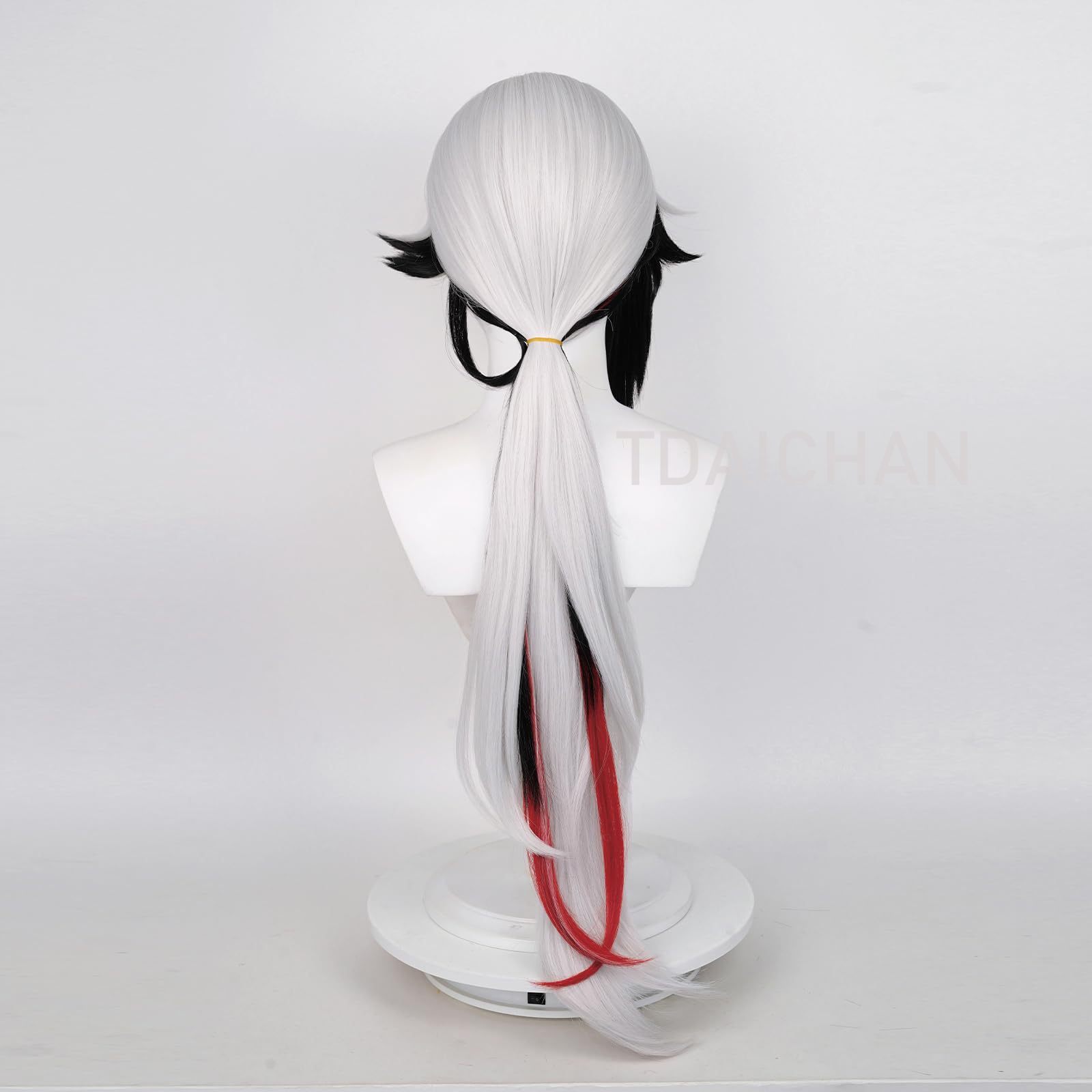 Genshin Impact Arlecchino 코스프레 - Anime Cosplay Wig Heat Resistant 리뷰 및 가격
