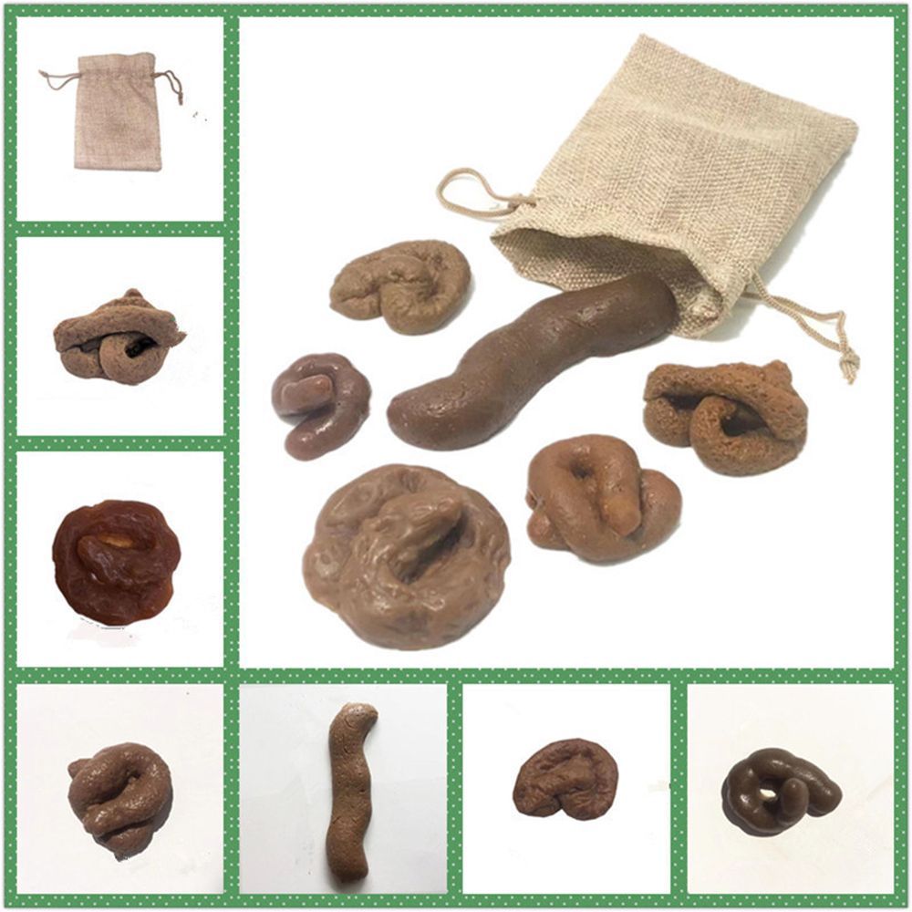 6개입 똥 모양 안티스트레스 장난감, 휴일 장난용품,  - Fake Poop Gag Gift 리뷰 및 가격