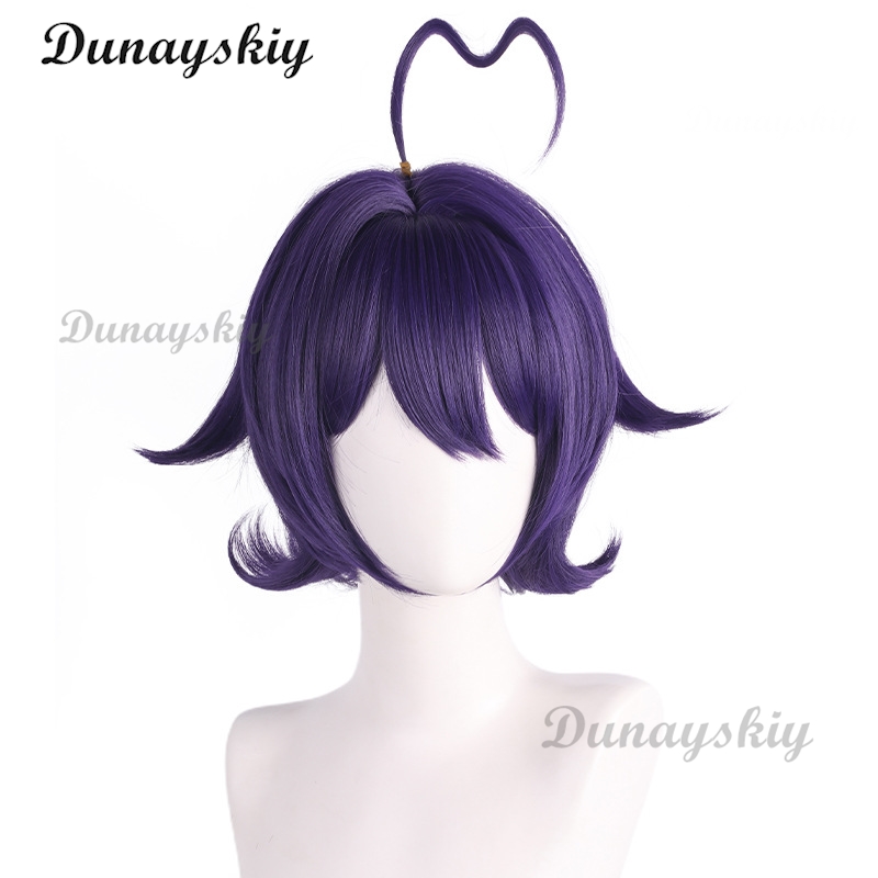 마법 소녀 히이라기 우테나 코스프레 가발 보라색 짧은  - Magic Tricks 리뷰 및 가격