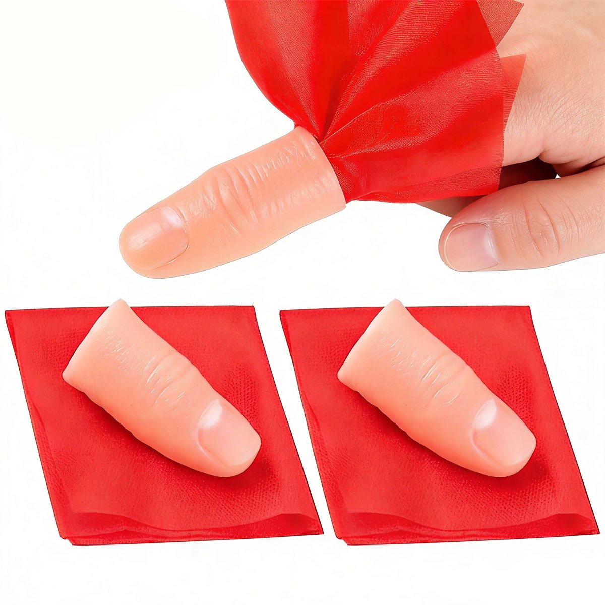 3세트 스카프-반니쉬 매직 엄지팁 - 클로즈업 일루전  - Thumb Tip Magic Trick Set 리뷰 및 가격