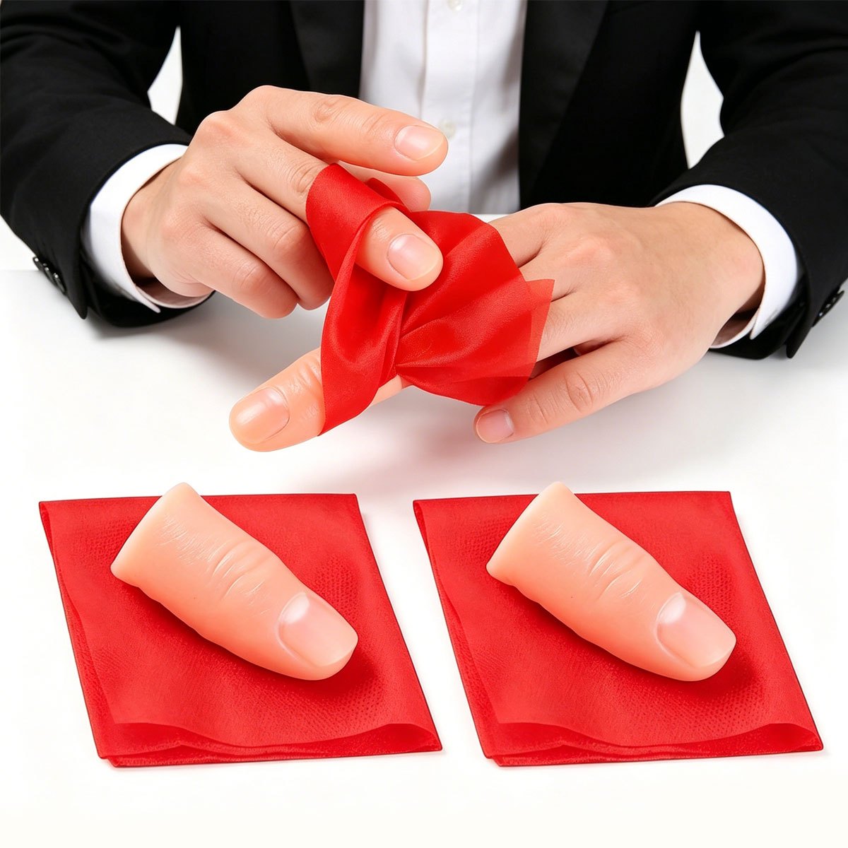 3세트 스카프-반니쉬 매직 엄지팁 - 클로즈업 일루전  - Thumb Tip Magic Trick Set 리뷰 및 가격