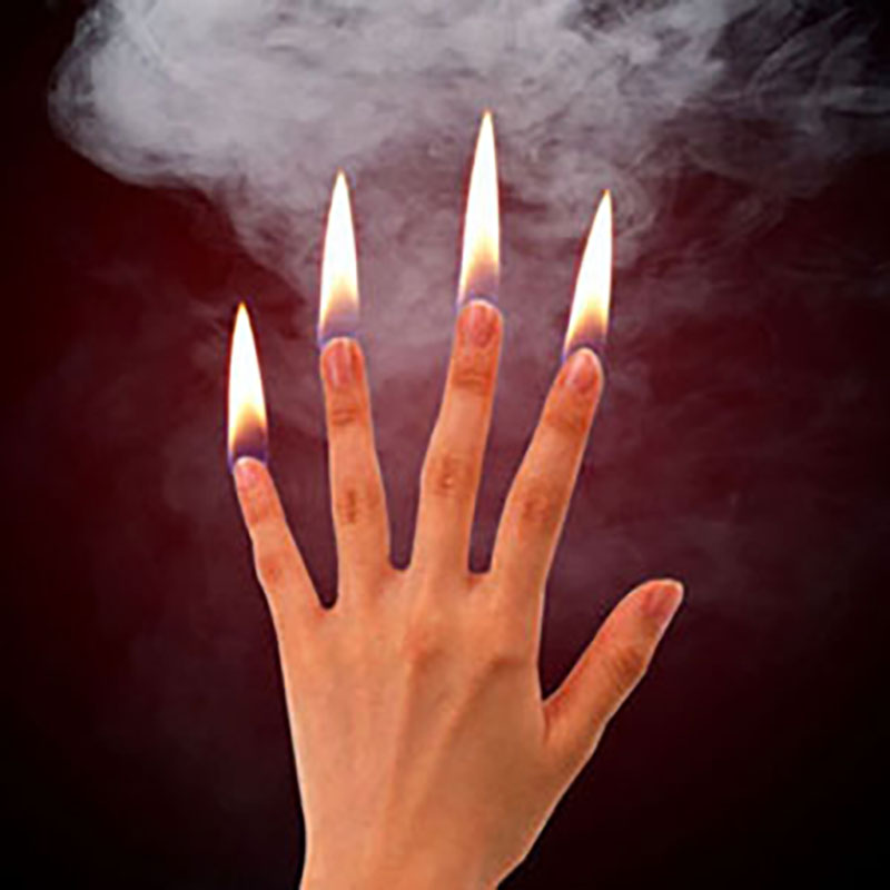 4 개/대 손가락 화재 마술 트릭 화재 나타나는 엄지  - Thumb Tip Magic Trick Set 리뷰 및 가격