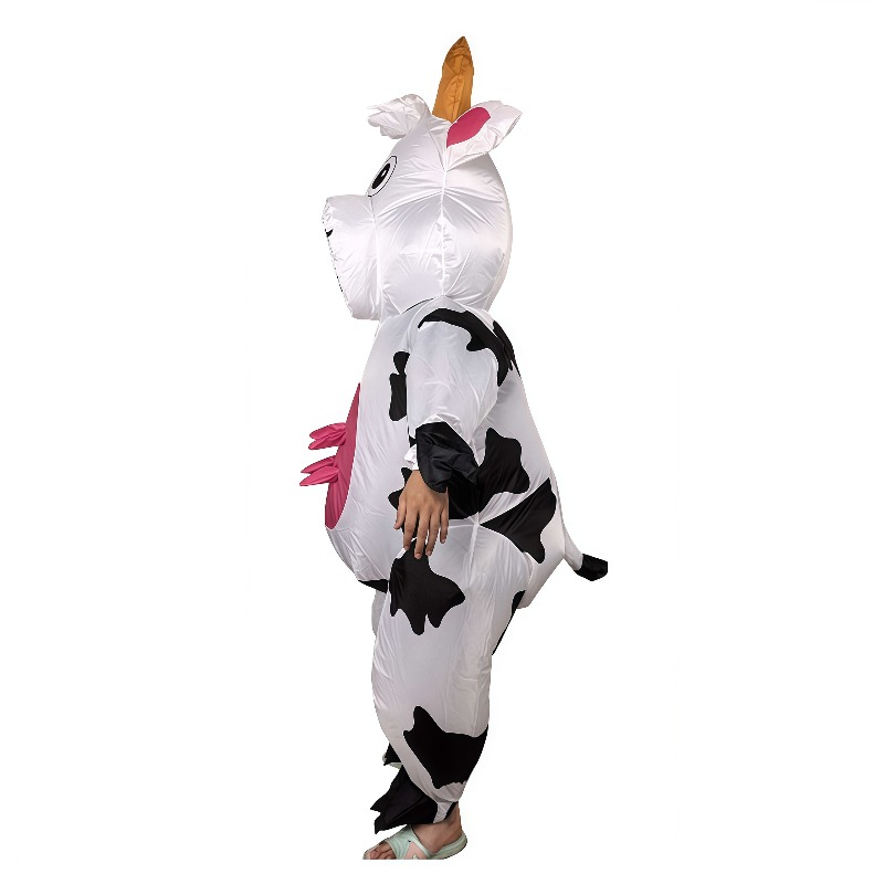 할로윈을 위한 재미있는 에어벌룬 소 의상, 전신을 덮는 - Costumes 리뷰 및 가격