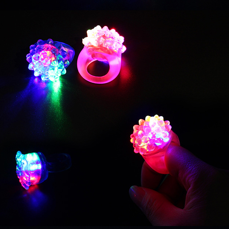 20/30/50pcs 빛나는 반지 LED 조명 빛나는  - Glow In The Dark Party Glasses 리뷰 및 가격