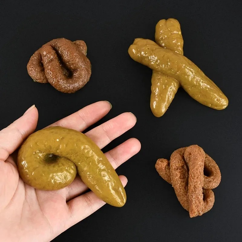실제와 같은 똥 모양의 안전하고 부드러운 플라스틱 가짜 - Fake Poop Gag Gift 리뷰 및 가격