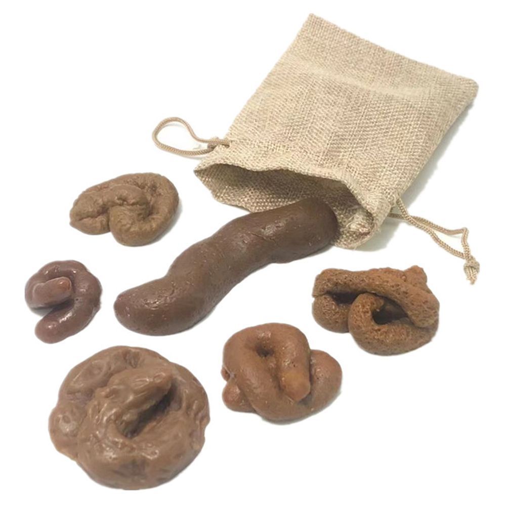 6개입 장난용 장치 스퀴시 안티 스트레스 가짜 똥 장난 - Fake Poop Gag Gift 리뷰 및 가격