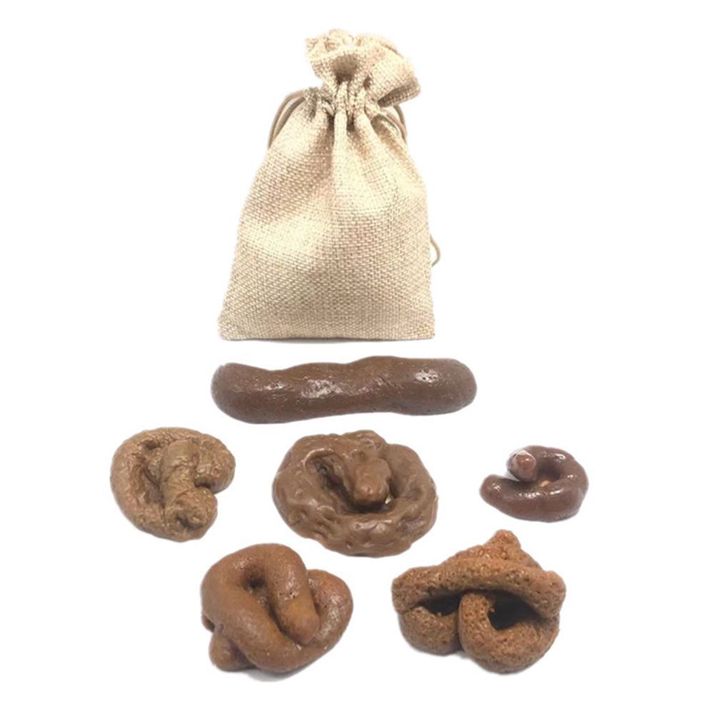 6개입, 재미있는 장난용 똥 모양 장난감, 스트레스 해 - Fake Poop Gag Gift 리뷰 및 가격