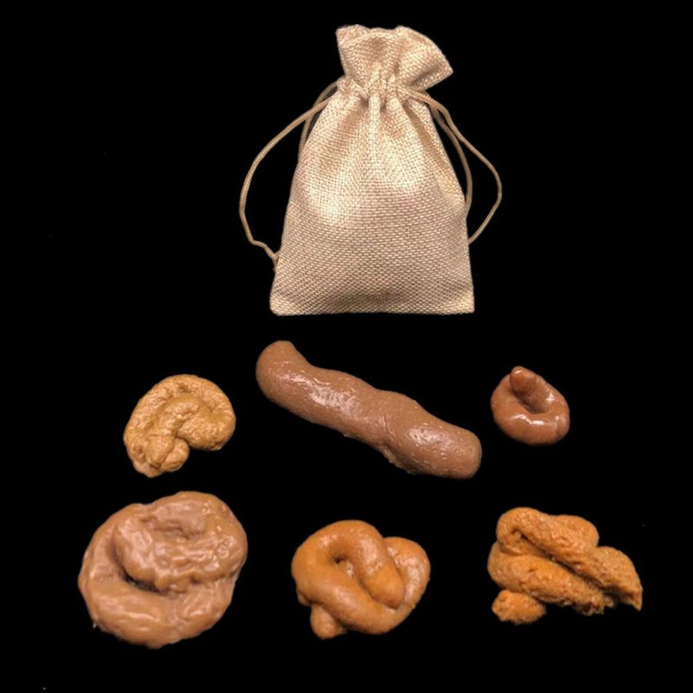 6개입, 재미있는 장난용 똥 모양 장난감, 스트레스 해 - Fake Poop Gag Gift 리뷰 및 가격