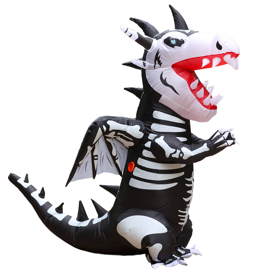 할로윈 공룡 풍선 의상 성인 코스프레 의상 유령 해골  - Inflatable Dinosaur Costume Adult 리뷰 및 가격