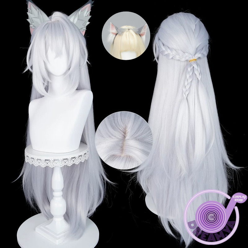 세베리안 로웰 코스프레 가발 젠리스 존 제로 그레이 합 - Anime Cosplay Wig Heat Resistant 리뷰 및 가격
